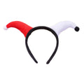 Cute Two Color Clown Headband Exaggerated Costume Accessories Halloween Devil